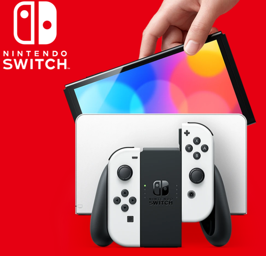 任天堂近日正式发布Switch OLED款游戏机 底座可以单独购买