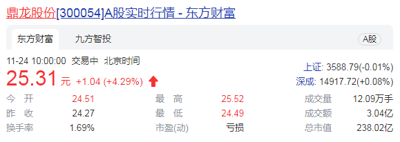 鼎龙股份引入新战略投资者 估值达25亿两年半增长233%